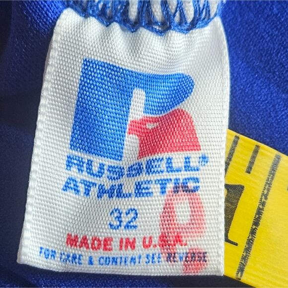 Vintage 1980s Russell Athletic Tear Away Pull Apart Nylon Pants, size 32 - Picture 5 of 6